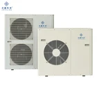 DC compressor inverter EVI air to water heat pump for ambient temperature -30C