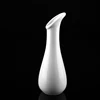 P&T Royal Ware White Ceramic Porcelain Flower Vase for Hotel Restaurant Table