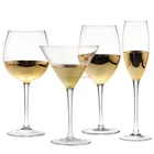 SXGC Hand blow plating copper wine glass