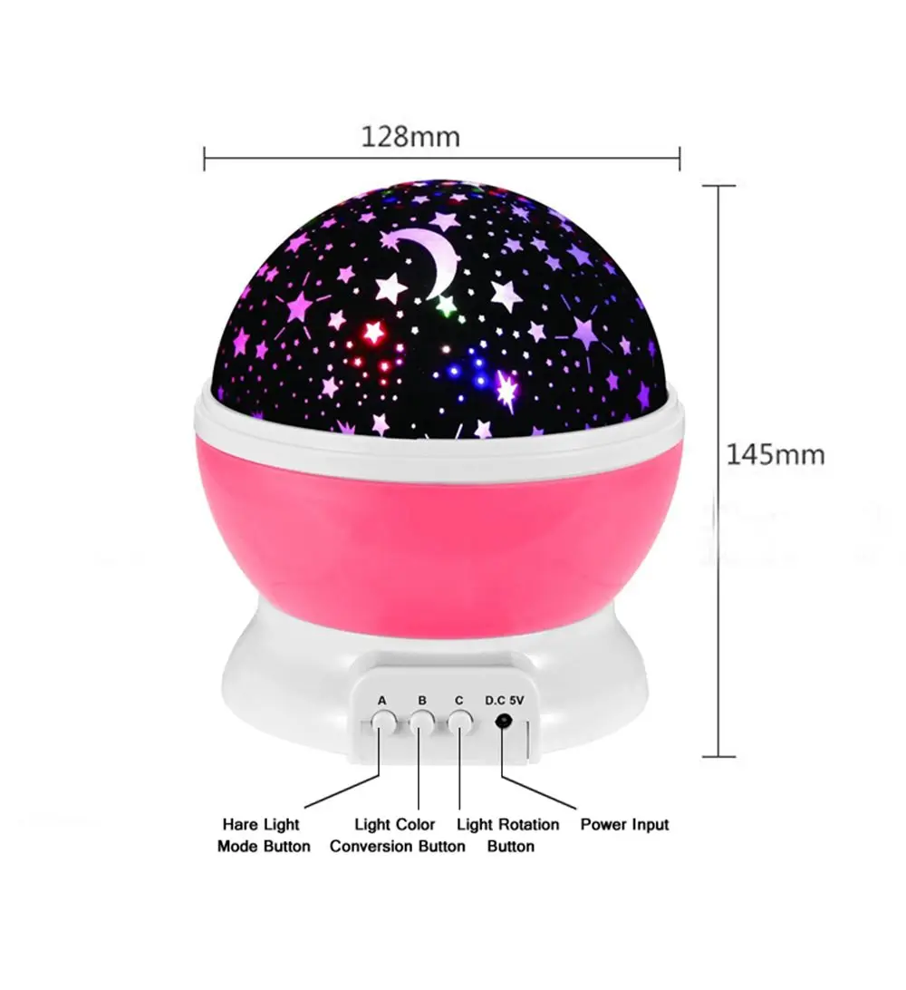 moon stars night light christmas lights indoor holiday lighting (4)