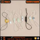 Cheaper price plastic hang tag string for hang tags