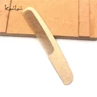 Natural Bamboo hotel wood comb kit in paper box