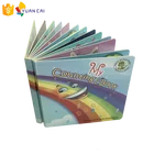 custom printing children cardboard covers board book English story personalized book for kids