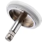 Bathroom Accessories Sink Faucet Stopper Brass Pop Up Drain with Lift Rod and Overflow