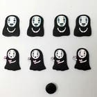 Custom Shoelace Charm Japan Cartoon Figure No Face Man Charms For Shoes XH-83E