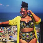 Distributor Cheap Ladies Swimwear Plus Size Fat Women Bikini
