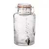 Professional supplier Customized design Sunflower pattern dispenser jar for retail