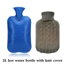 Hand Warming Plastic Bottle Cover 2l Plastic Bottle With Knit Cover
