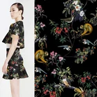 Digital printing 95 Cotton 5 Spandex cotton fabric for dress