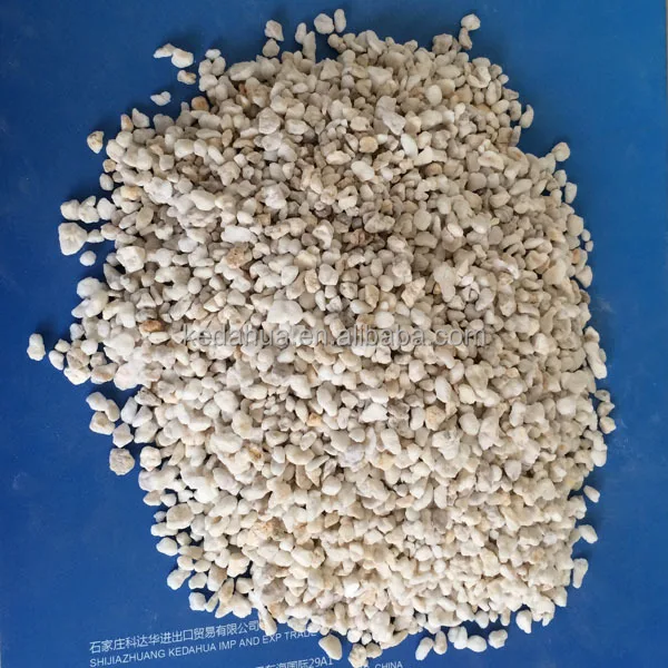 Perlite expanded for flower farm
