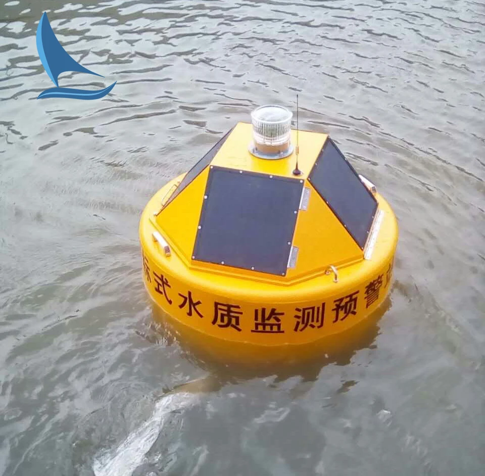 Hnf24 Pe Marine Water Quality Monitoring Buoy With Solar Led Light View Buoy Yaoxing Product 8287