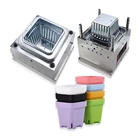 China plastic blowing moulding 1500ml used plastic injection moulding machine flower pot injection mold making