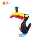 Animal Shaped Canada Toucan Bird Figure Resin Statue Crafts Home Decoration For Wholesale
