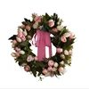 Manufacturers wholesale Christmas wreaths doorknobs wedding rose wreaths