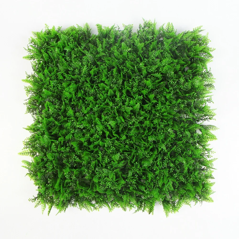 50*50cm Garden Ornamental Green Plastic Artificial Plant Shrub Bush Wall For Decoration , Buy Artificial Plant Shrub Bush,Green Shrubs,Artificial