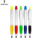 3 in 1 multi functional high lighter phone screen touch accessories ball pen for promotion