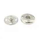 Free Sample Mini Laser Azo-Free Metal Bags Buttons