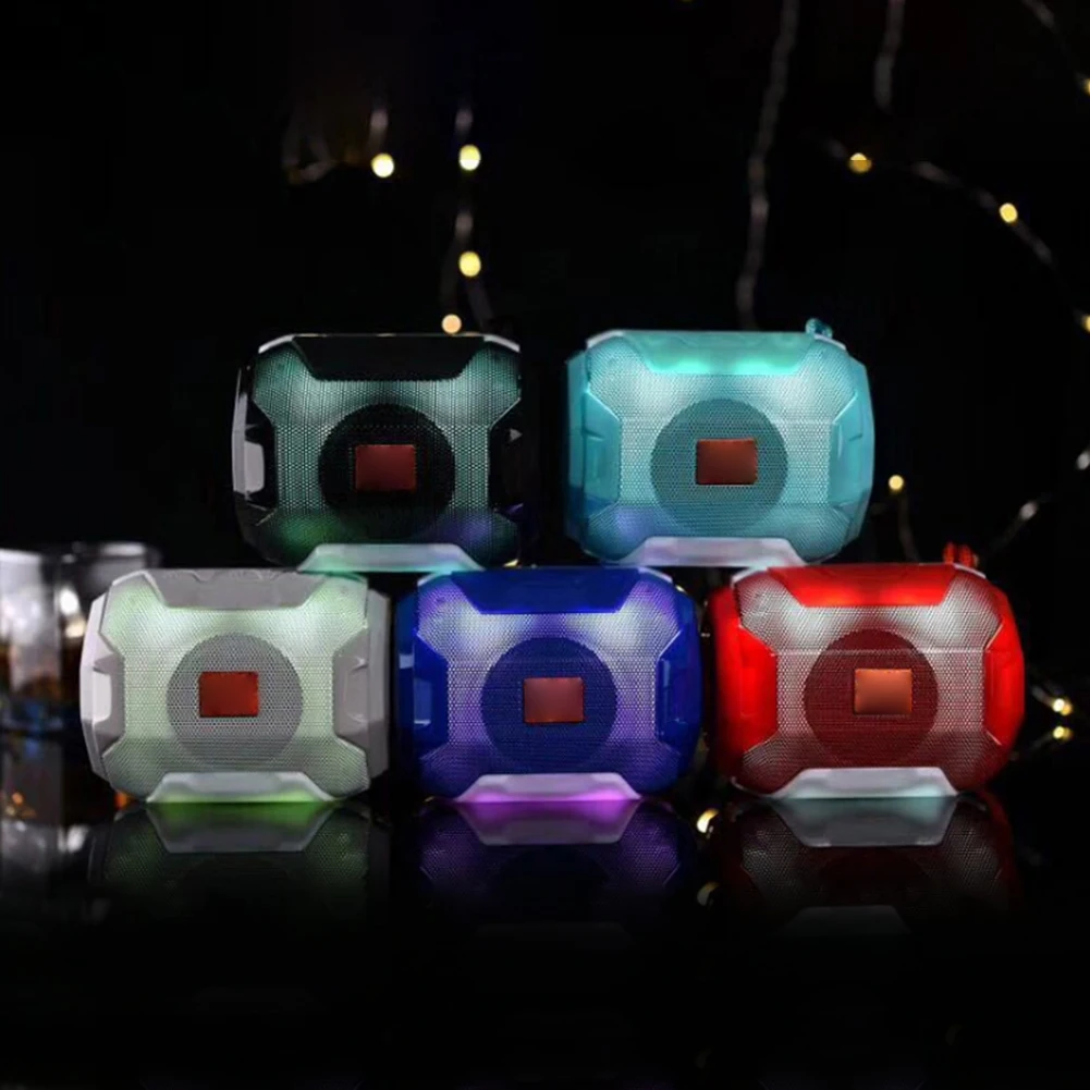 Free Shipping T&G TG162 Colorful Wireless MINI Bluetooth Speaker Stereo Portable Outdoor TF Card Subwoofer Sound Speaker Box - ANKUX.COM