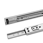 Cabinet drawer slide runner 2 fold drawer slide furniture