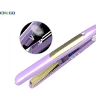 Ceramic coated plate Professional Vapor Steam hair styler keratin cold flat iron