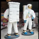 movie characters high quality modern sculpture museum life-size fiberglass