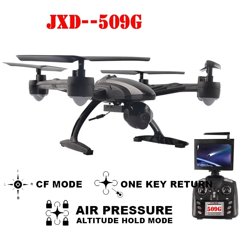 Jxd 509g One Key Return 5.8g Fpv 2.0mp Hd Real-time Aerial Octocopter