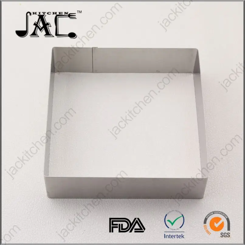 High Quality Stainless Steel Cake Mould Ring Shape