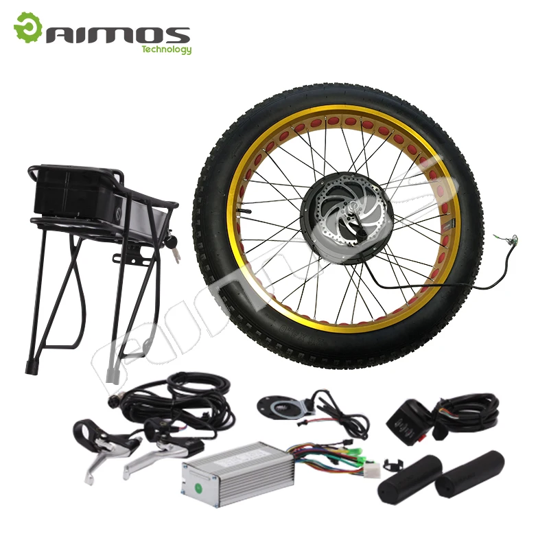 fat tire electric bike conversion kit with battery