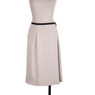 Fashion lady plaid printed tulle long skirts for women