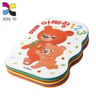 Professional publisher custom high quality baby touch pillow felt book kids