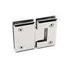 Shower Door Pivot Hinge Glass to Glass Clamp Glass Hinge /Shower Hinge