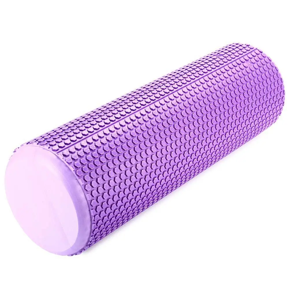 Lengthen Yoga Blocks Plus EVA Foam Yoga Roller Pilates Fitness Half Round With Massage Floating Point Gym Fitness Equipment