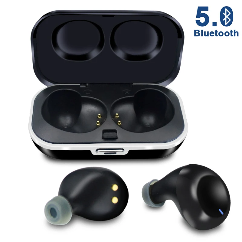 2019 New Version P8P+ TWS bluetooth Earphone, PixArt Bluetooth 5.0 Version,IPX5 Earphone with Waterproof and Sweatproof - ANKUX.COM