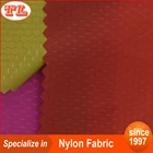 60g ripstop nylon 70D 190t football grid nylon rip stop nylon taffeta fabric with pu coated