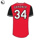 Up Baseball Baseball 2 Button Jersey Button Up Custom Baseball Jersey Design