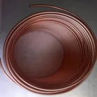 Pancake coil 15m steel pipe copper coated tubing 5/16''*0.7mm for auto brake pipe