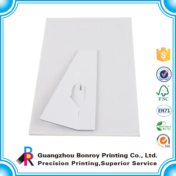 item cardboard poster stand a4  size  oem acceptable color