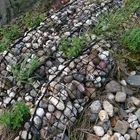 Rock mesh net bag for bank erosion control elastic mesh