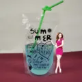 High Quality Clear Stand Up Pouch Ziplock Plastic Drink Bag For Juice
