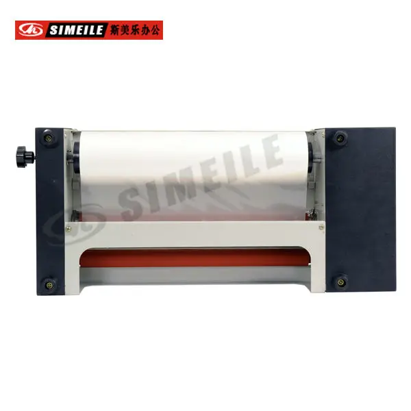 PVC/photo/picture FM-480 laminate machine hot & cold press with stand