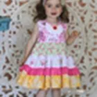 Piece Cotton Dress Cotton Baby Dresses Cotton Western Kids Wholesale 1 Piece Sleeveless Cotton Baby Girls Party Dress