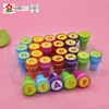 Custom Children alphabet Stamp Toy Set