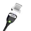 3A Quick Charger Metal Micro USB Smart Magnetic Charging Data Cable For ios/Android/Type-C