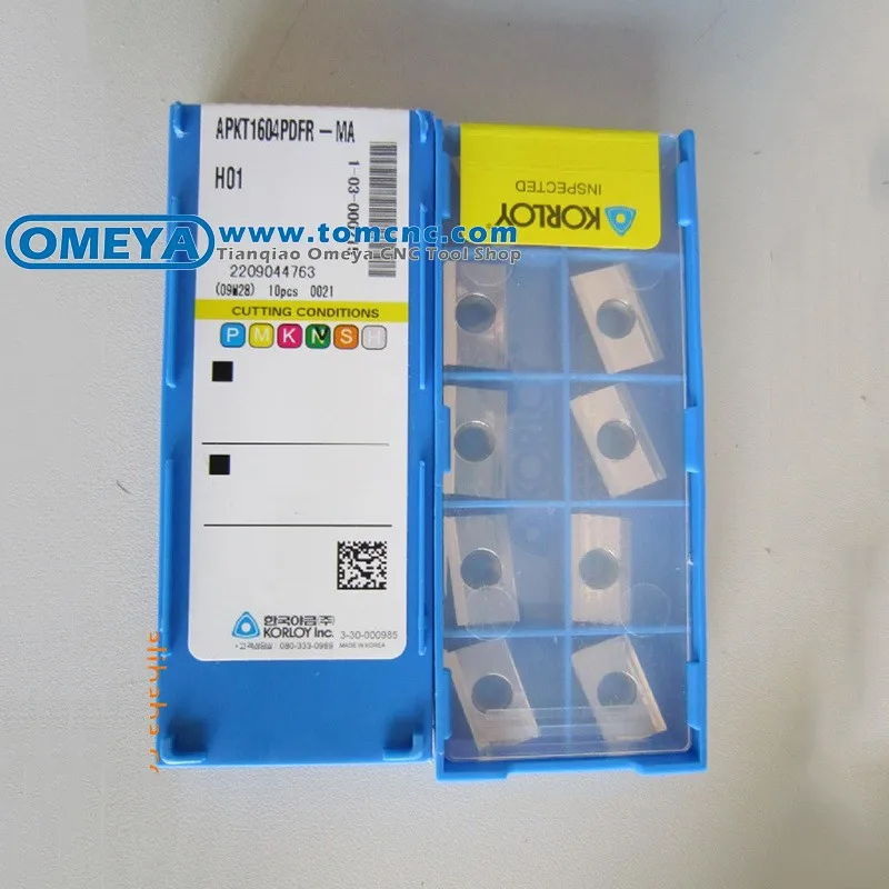 Korloy CNMG 432-VL NC3220 Carbide Inserts 1-02-045404 10pc