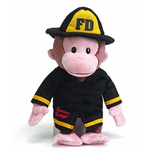 wearing clothes cuddly monkey soft animal stuffed plush toy