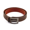 FM brand wholesale hot sale cowhide 100% genuine fashion belts china brown leather belt