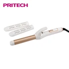 PRITECH Factory Direct Wholesale 2 In 1 Hair Straightener And Curler With Ceramic Coating Barrel