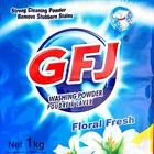 1KG high foam washing detergent powder with lemon smell
