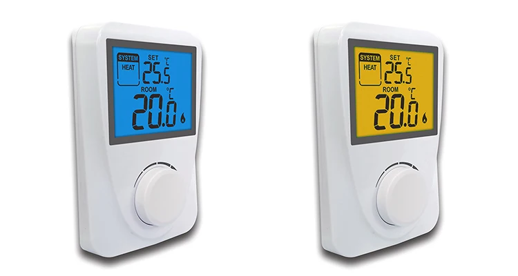 LCD display gas boiler room thermostat