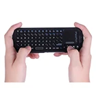 iPazzPort wireless Bluetooth remote control mini handled keyboard with touch pad for tablet smart TV Pi, etc OEM / ODM